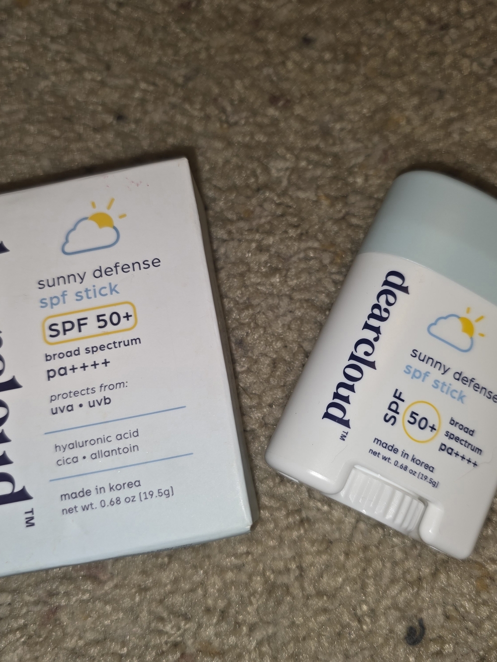 Dearcloud Sunny Defense SPF 50+ Blue SPF Stick